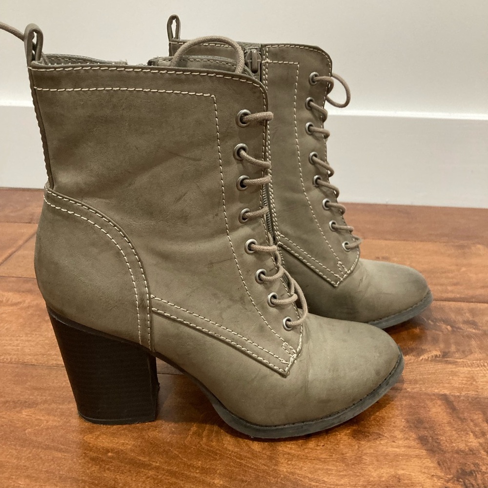 Express Laced Up Booties